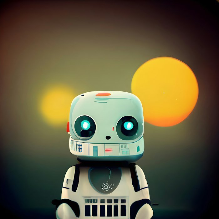 Illustrative sample robot toy photograph, not an actual product image